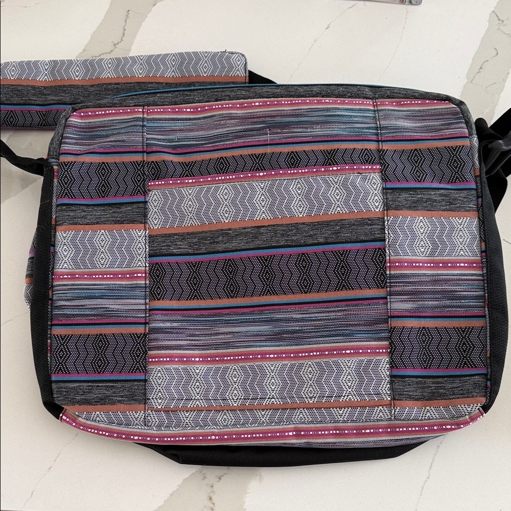 Dakine Multicolor Patterned Messenger Shoulder Bag - image 2